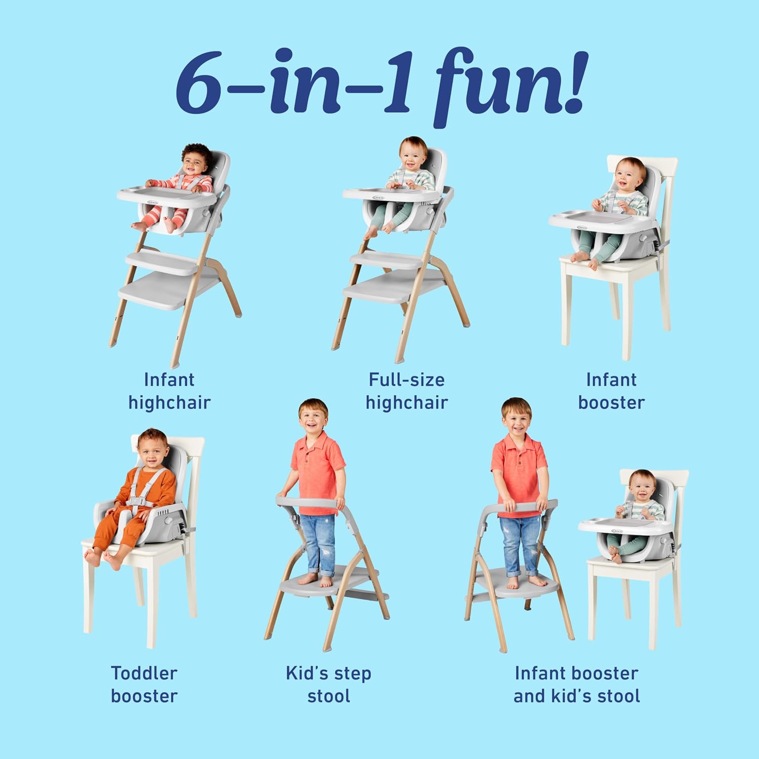 Graco EveryStep 6 in 1 High Chair